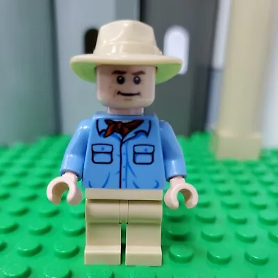 Buy LEGO 75936 Minifigure ALAN GRANT From T Rex Rampage Jurassic Park World JW019 • 13.71£