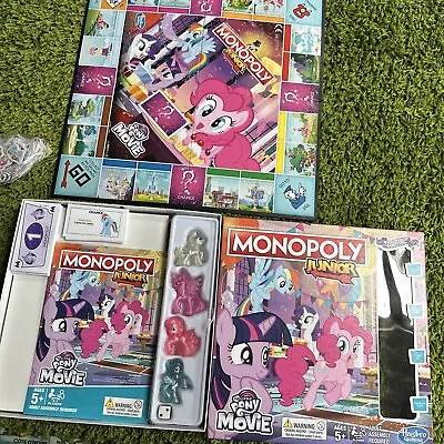 Buy Monopoly Junior My Little Pony Family Game Money Trading Horse Riding Hasbro • 5£