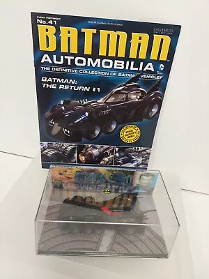 Buy Eaglemoss Automobilia Batman The Return Batmobile #1 Issue 41 & Magazine • 8.99£