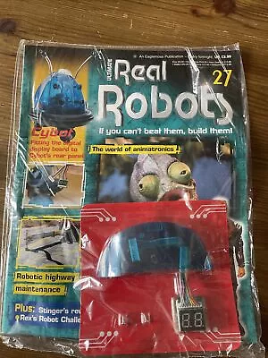 Buy ISSUE 27 Eaglemoss Ultimate Real Robots Magazine New Unopened With Parts • 5.99£