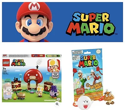 Buy LEGO Super Mario Nabbit At Toad's Shop Expansion Set 71429 & FREE GIFT BNIB • 14.50£