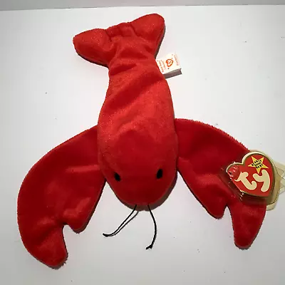 Buy Ty Pinchers Lobster Beanie Babies 4th Gen 5th Gen Tag Scarce '93 Protect Mint • 9.99£