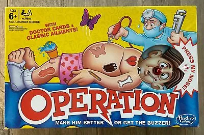 Buy Hasbro Operation Electronic Board Game With Cards,  Age 6+. Never Opened. • 10£
