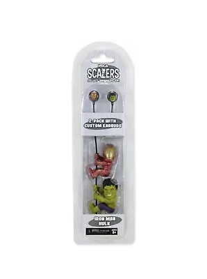 Buy HULK And IRON MAN Scalers Double Pack With Headphones Avengers • 6.99£