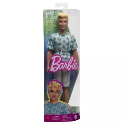 Buy Mattel - Ken Fashionistas Blond Hair Wearing Cactus Tee And White Shorts / From • 17.37£