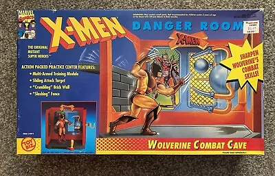 Buy Marvel Comics X-men Danger Room Wolverine Combat Cave 1994 Toybiz Playset New • 35£