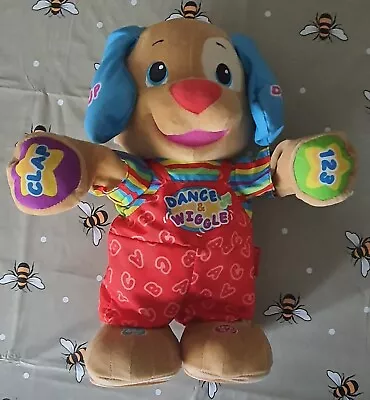 Buy Fisher Price Laugh And Learn DANCE & WIGGLE Musical Talking Puppy Dog  • 5£