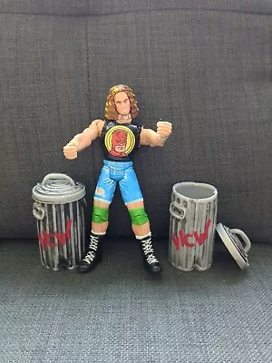 Buy  WCW - RAVEN Action Figure,Bruisers, Daredevil, ToyBiz 1999, With Bins Trash Can • 4.97£