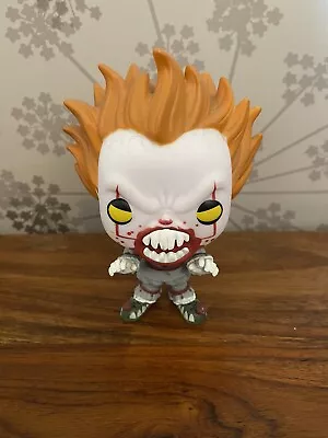 Buy Horror Movie Growling Pennywise From IT 4 Inch Funko Pop Halloween Vinyl - Rare • 5.49£