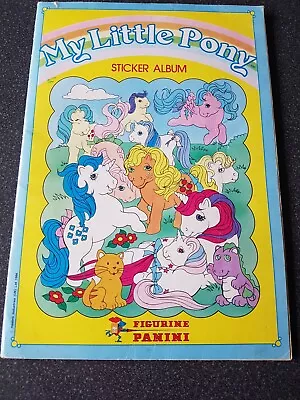 Buy Vintage G1 My Little Pony Panini Sticker Album Incomplete • 5.99£