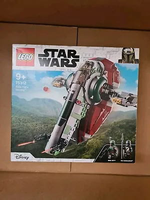 Buy LEGO 75312 Star Wars Boba Fett’s Starship New Sealed • 34.75£