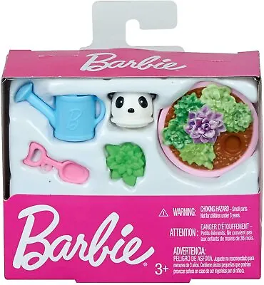 Buy Barbie Accessory Pack 4 Pieces With Planter And Succulent Accessories • 7.93£