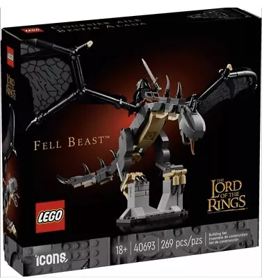 Buy Lego Fell Beast 40693 Exclusive Lord Of The Rings Barad Dur GWP *PRE-ORDER* New • 95£