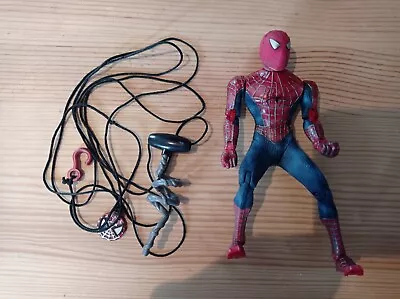 Buy Spider-Man The Movie (2002) Power Punch Figure Marvel Rare Vintage Tobey Maguire • 10£
