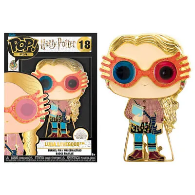 Buy Luna Lovegood Harry Potter | Funko Pop! Enamel Pin Badge | NEW/SEALED • 13.97£