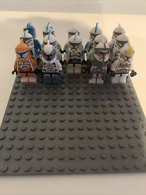 Buy LEGO Star Wars Clone Troopers Minifigures X15 • 45£