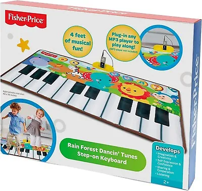 Buy Large Step On Keyboard  Fisher Price Ideal Christmas Present 18 Months Toddler • 14.99£