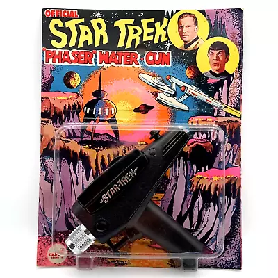 Buy Vintage Original Ahi Azrak Hamway Star Trek Phaser Water Gun Carded Remco Mego • 199£