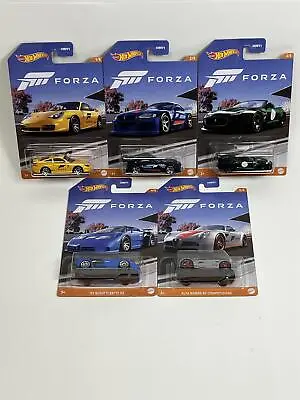 Buy Forza Set Of 5 Cars 1:64 Scale Hot Wheels HMV71 978D • 35.99£