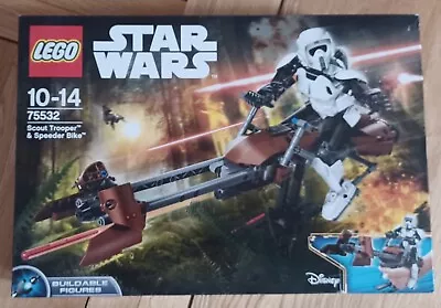 Buy LEGO Star Wars: Scout Trooper & Speeder Bike (75532) • 18.66£