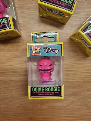 Buy Oogie Boogie (Blacklight) NBC -(NEW & In Stock) Funko Pocket Pop! Vinyl Keychain • 8.50£