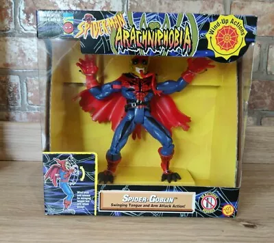 Buy Spider-Man Spider Goblin Toybiz 1996 New Sealed  • 60£