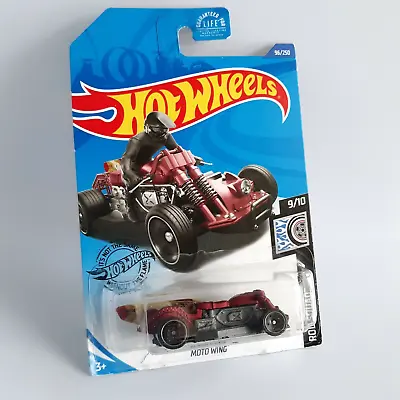 Buy Hot Wheels Moto Wing Rod Squad Mattel Red 1:64 96 250 And 9 10 2017 • 8.43£