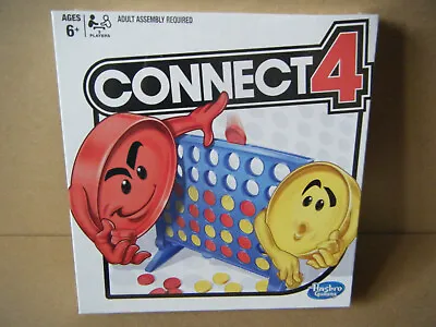 Buy Classic  CONNECT 4  Family Four In A Row Game. Hasbro Games 2017. New & Sealed. • 9.99£