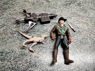Buy Vintage Jurassic Park The Lost World Roland Tembo Figure Complete Accessories • 14.99£