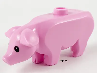 Buy LEGO 87621pb01 Pig Pink Pig City Farm 60346 HP 75980 Pirate 21322 MOC New A66 • 5.15£