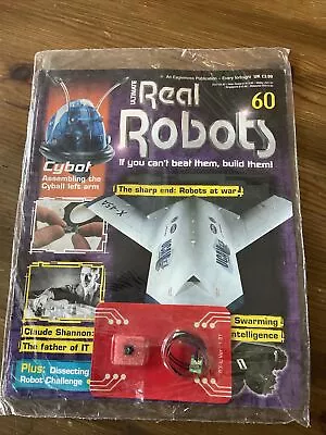Buy ISSUE 60 Eaglemoss Ultimate Real Robots Magazine New Unopened With Parts • 5.95£