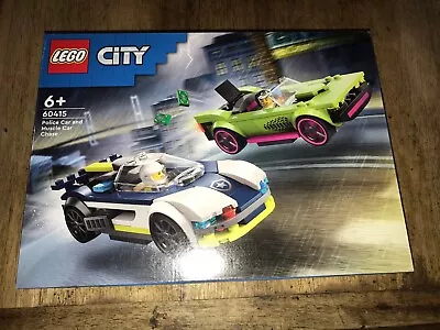 Buy Lego City Police Car And Muscle Car Chase 60415 New And Unopened • 7.99£