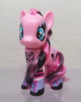 Buy My Little Pony MLP FIM Ponymania Pinkie Pie Goth Brushable Figure G4 TRU Exc • 12.99£