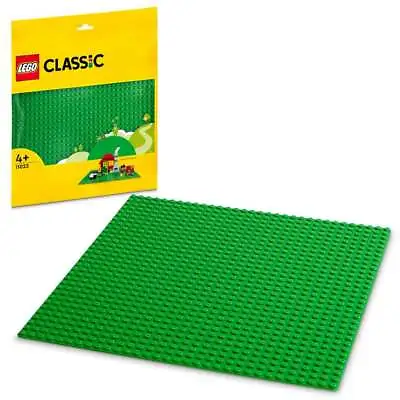 Buy LEGO Green Baseplate 11023 Classic Building Range 32 X 32 Stud 25 X 25cm Ages 4+ • 12.12£