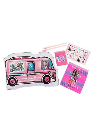 Buy Barbie Campervan Soft Secret Diary Set Contains Diary Notebook 2 Pens & Stickers • 8.95£