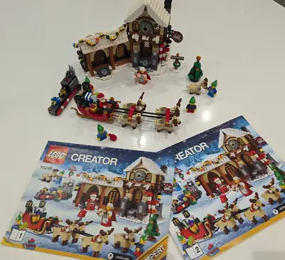 Buy LEGO Winter Village Santa's Workshop 10245 Complete Christmas (no Box) • 139.99£