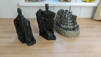 Buy 3PCS Lord Of The Rings The Argonath Gates Of Gondor Action Figure Toy Model Prop • 65£