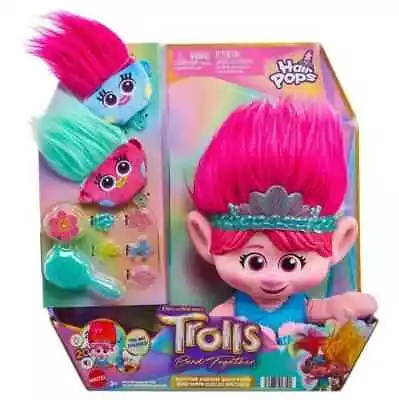 Buy Trolls Band Together Hair Pops Showtime Surprise Queen Poppy Talking Plush • 19.99£