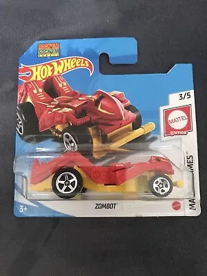 Buy Hot Wheels 1:64 Vehicle - Mattel Games 2021 Series - Zombot • 2.99£