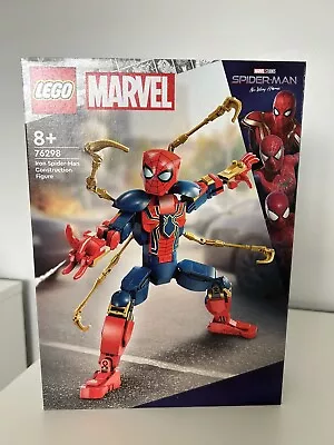 Buy LEGO Marvel Super Heroes Iron Spider-Man Construction Figure 76298 • 23£