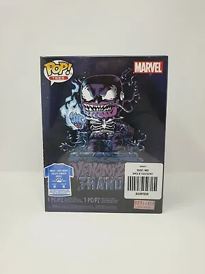 Buy Venomized Thanos Funko Pop Tees Vinyl Marvel Black Venom T-Shirt Medium Set New • 24.99£