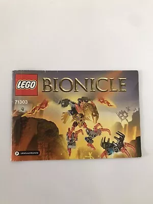 Buy Lego Bionicle 71303 Ikir Creature Of Fire • 19.99£