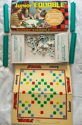 Buy Junior Equable Vintage 1973 Board Game Scrabble Numbers Game  • 9.99£