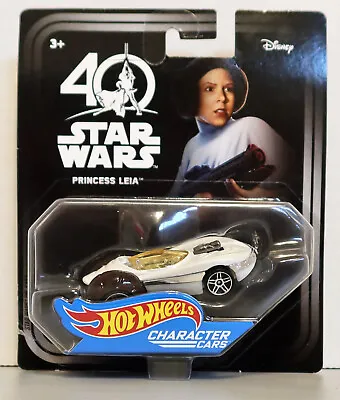 Buy Star Wars 40th Anniversary Hot Wheels (2017) Princess Leia Character Cars Toy  • 9.68£