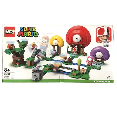 Buy LEGO Super Mario Toad's Treasure Hunt Expansion Set (71368) 464 Pieces Age 8+ • 42.95£