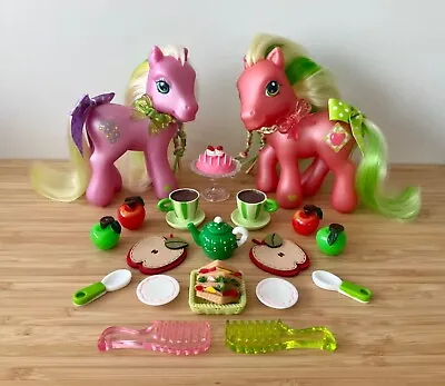 Buy My Little Pony Applejack & Spring Fever Vintage G3 Hasbro 2002 Custom Party Set • 30£