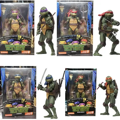 Buy NECA TMNT Teenage Mutant Ninja Turtles 1990s Movie 7  Action Figure Kids Toy UK • 14.99£
