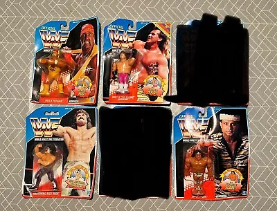 Buy WWF Hasbro Series 1 MOC Figurines Hulk Hogan, Rick Rude, Jimmy Snuka • 450£