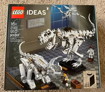 Buy Lego 21320 Ideas Dinosaur Fossils - Brand New And Sealed - Retired SET • 79£