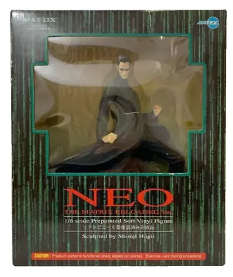 Buy Figure NEO THE MATRIX RELODED KEANU REEVES Vinyl 1/6 Scale Artfx Kotobukiya • 121.61£